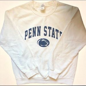 Penn State White Crewneck (Unisex)